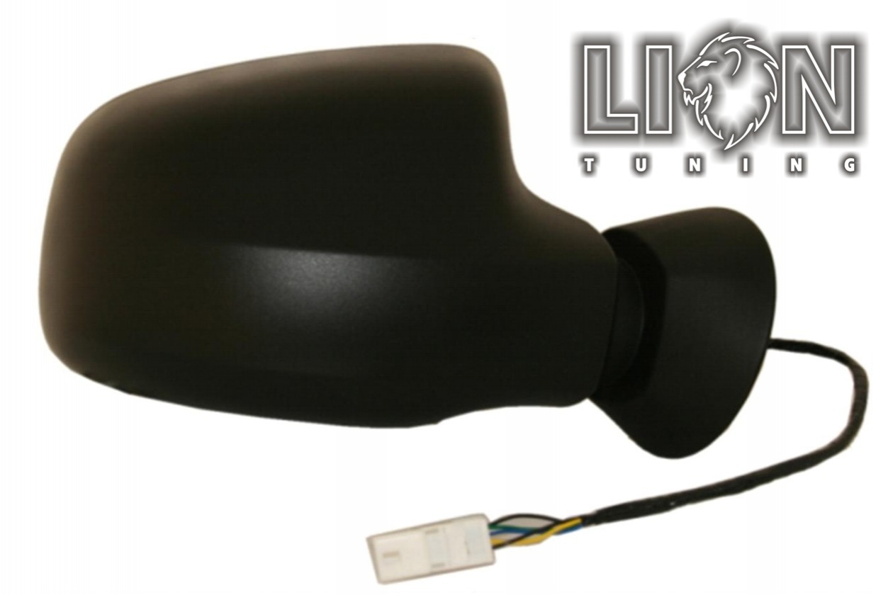 Beheizbar, Elektrisch, schwarz, convex, Eintragungsfrei / keine Eintragung nötig