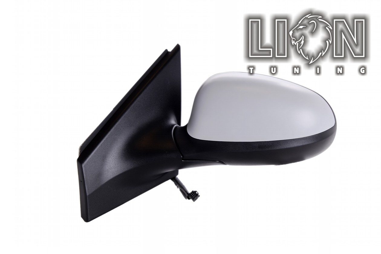 Beheizbar, Elektrisch, grau, grundiert, blau convex, Eintragungsfrei / keine Eintragung nötig