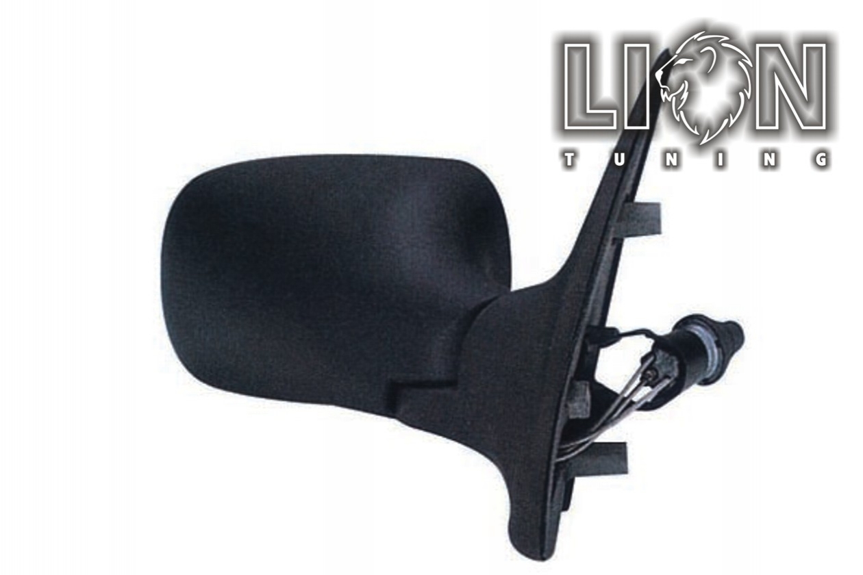 Mechanisch, schwarz, nur passend für 3-Türer / nicht passend für Cabrio, convex, Eintragungsfrei / keine Eintragung nötig