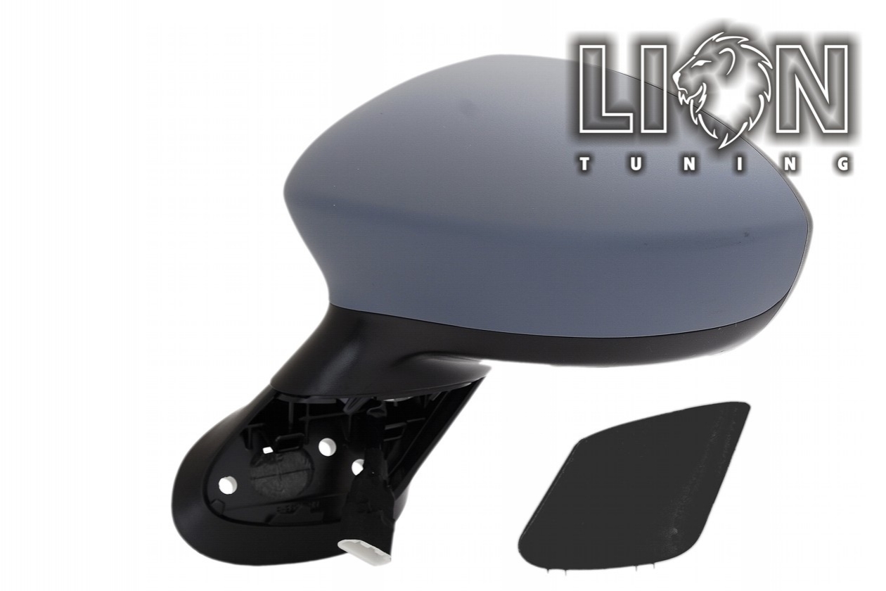 Beheizbar, Elektrisch, grau, grundiert, convex, Eintragungsfrei / keine Eintragung nötig