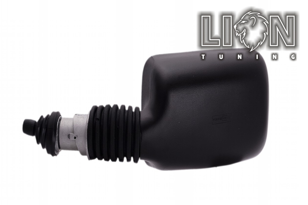 Mechanisch, schwarz, passend für 3-Türer und 5-Türer, convex, Eintragungsfrei / keine Eintragung nötig