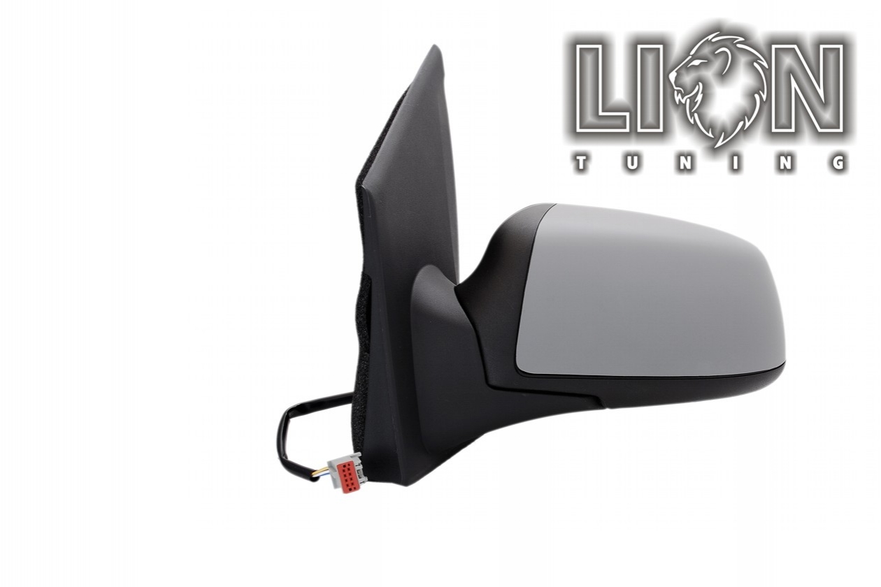 Beheizbar, Elektrisch, grau, grundiert, convex, Eintragungsfrei / keine Eintragung nötig