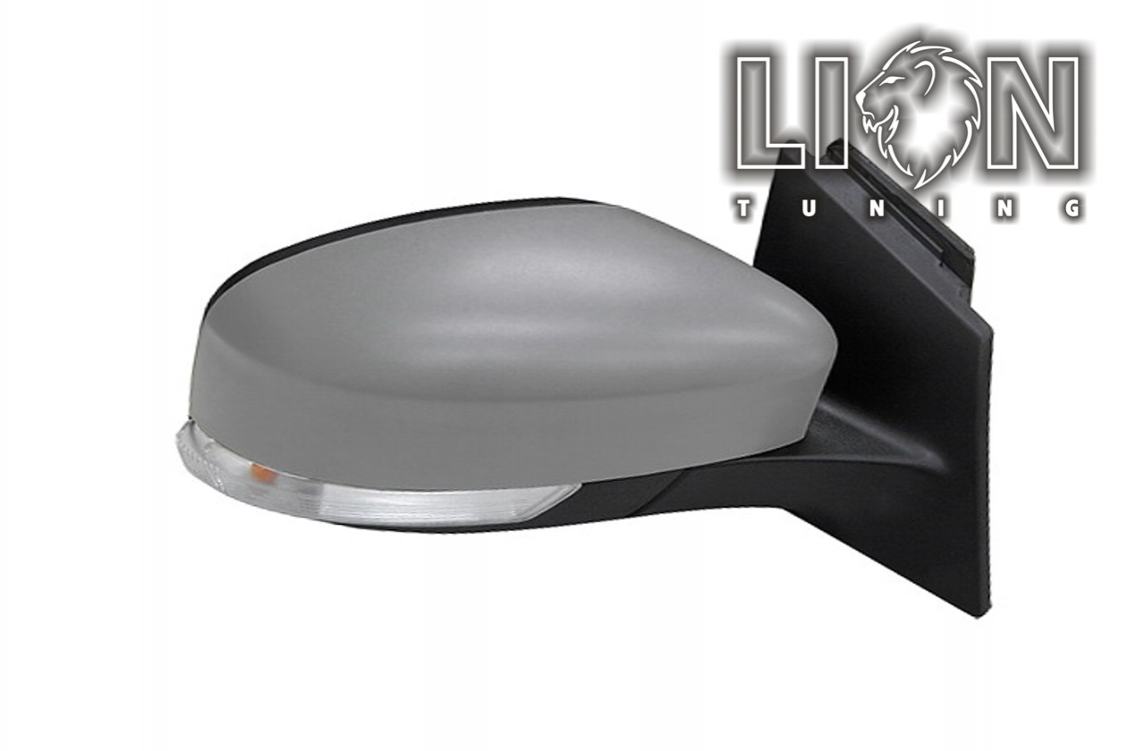 Beheizbar, mit Blinkleuchte, mit Temperatur Sensor, Elektrisch, grau, grundiert, asphärisch, Eintragungsfrei / keine Eintragung nötig