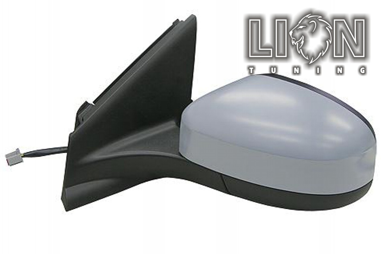 Beheizbar, Elektrisch, grau, grundiert, asphärisch, Eintragungsfrei / keine Eintragung nötig