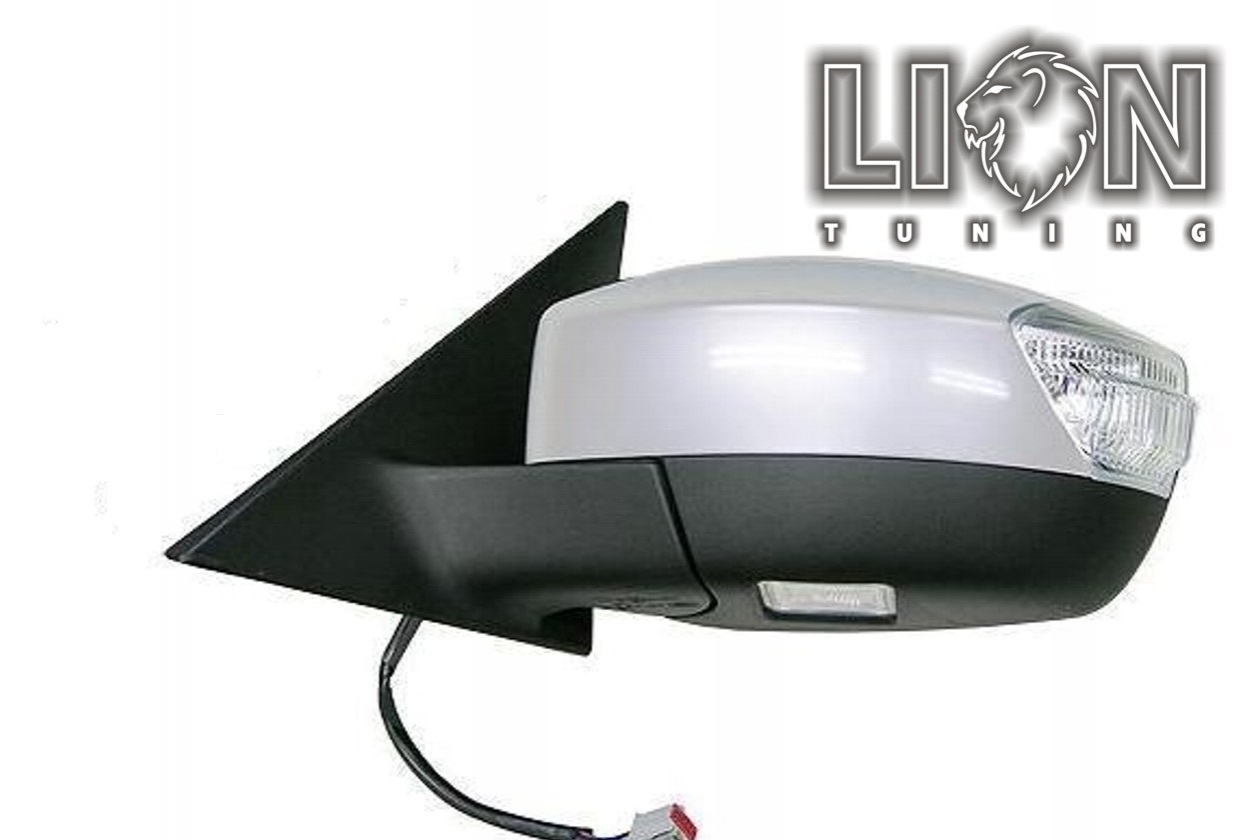 Beheizbar, mit Blinkleuchte, mit Vorfeldbeleuchtung, Elektrisch einklappbar, Elektrisch, grau, 8-poliger Anschlussstecker, grundiert, asphärisch, Eintragungsfrei / keine Eintragung nötig