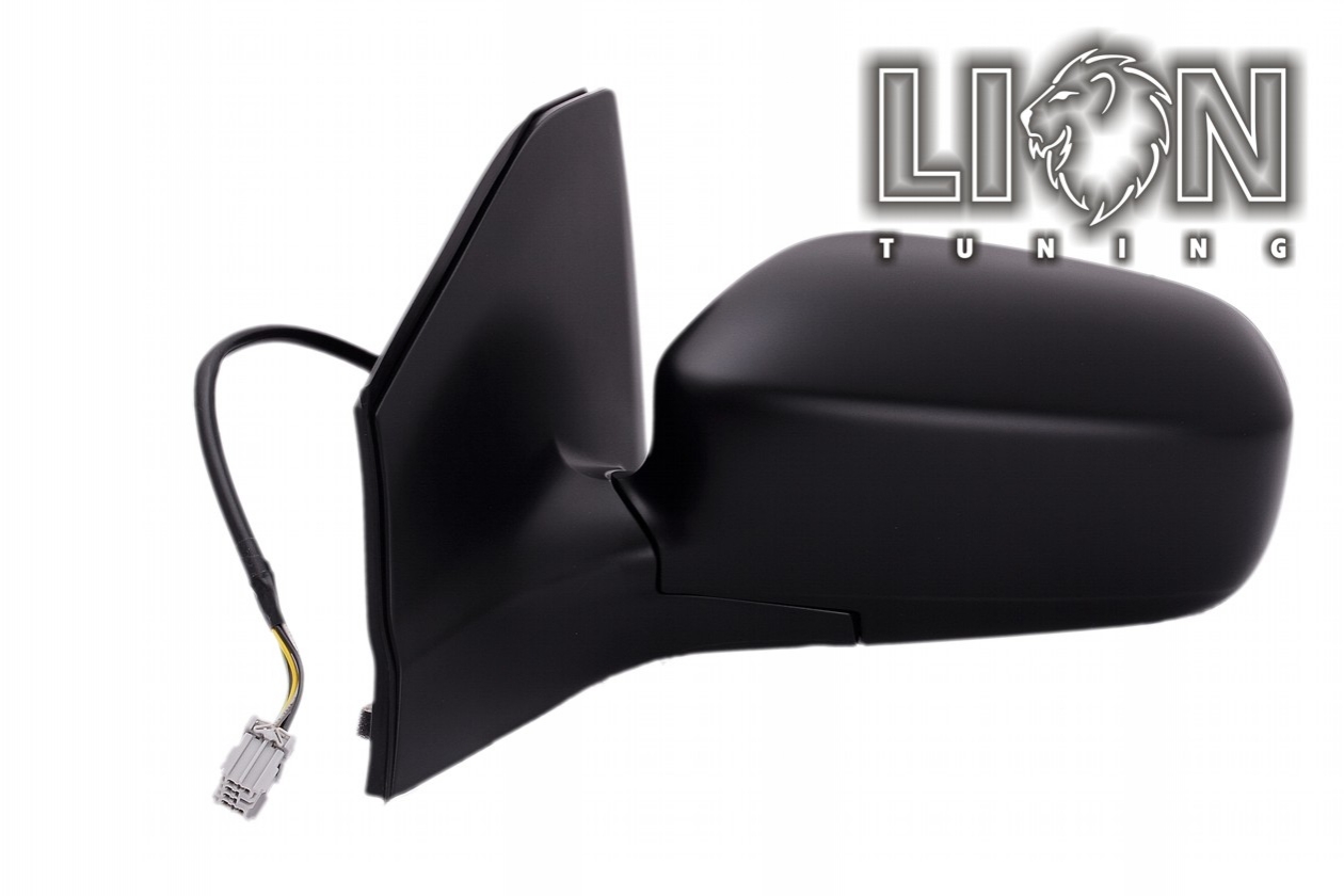 Beheizbar, Elektrisch, schwarz, nur passend für 3-Türer, convex, Eintragungsfrei / keine Eintragung nötig