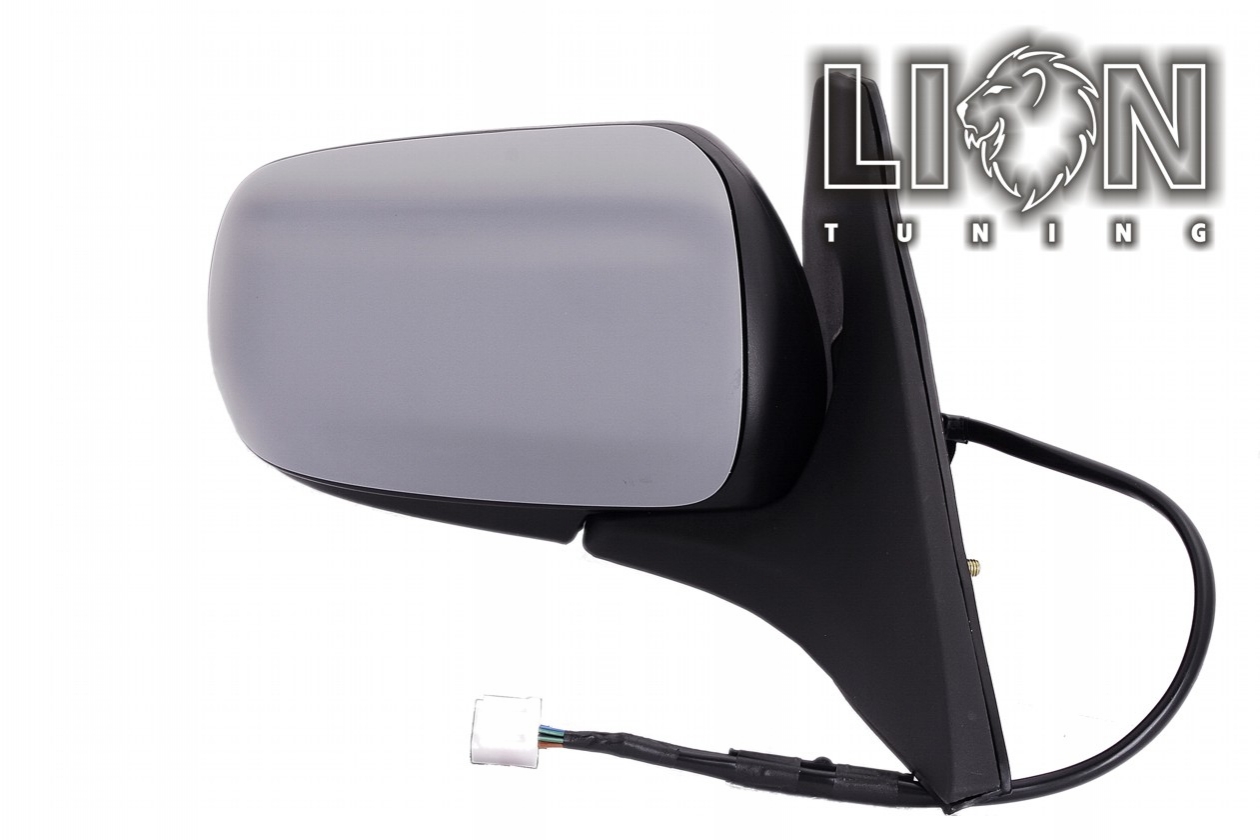 Beheizbar, Elektrisch, grau, grundiert, convex, Eintragungsfrei / keine Eintragung nötig