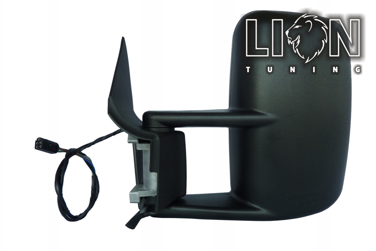 Beheizbar, Elektrisch, schwarz, convex, Eintragungsfrei / keine Eintragung nötig