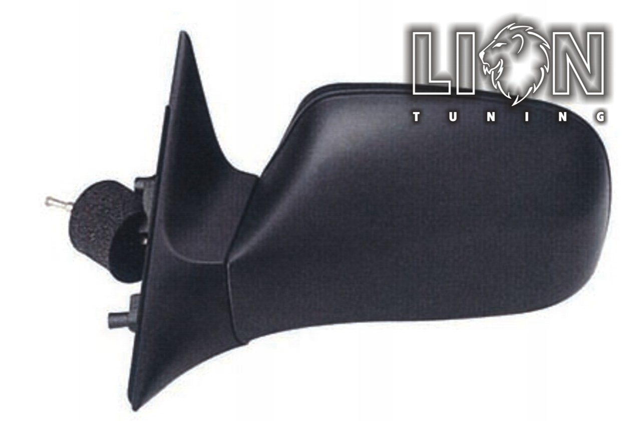 Mechanisch, schwarz, nicht passend für Cabrio, asphärisch, Eintragungsfrei / keine Eintragung nötig