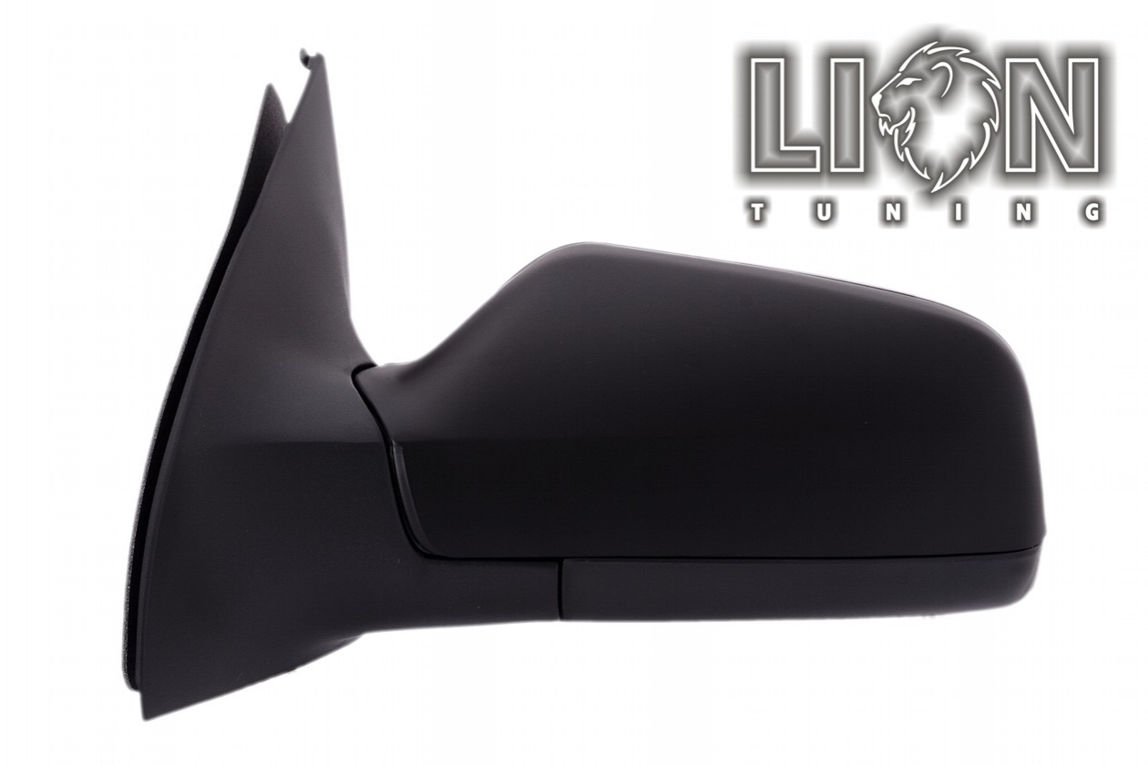 Mechanisch, schwarz, nicht passend für Coupe / Cabrio, asphärisch, Eintragungsfrei / keine Eintragung nötig