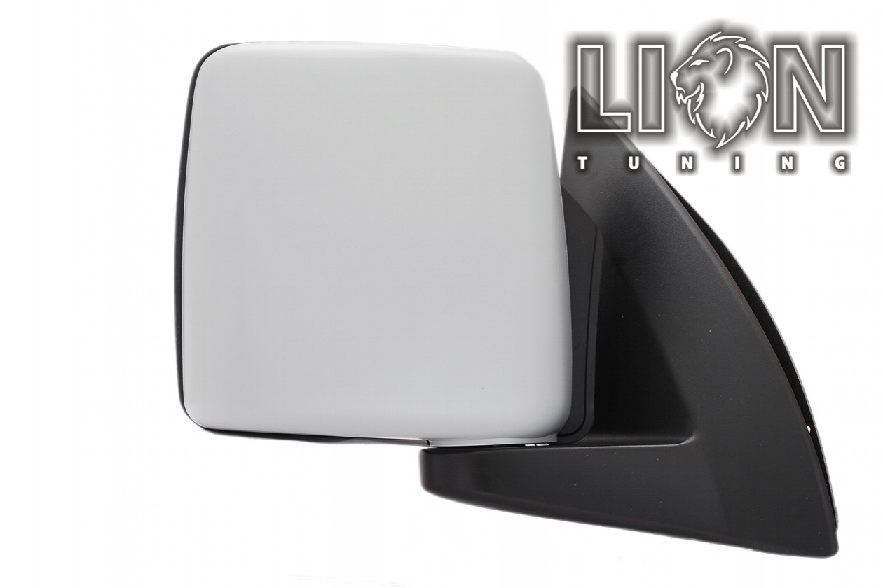 Beheizbar, Elektrisch, grau, grundiert, convex, Eintragungsfrei / keine Eintragung nötig