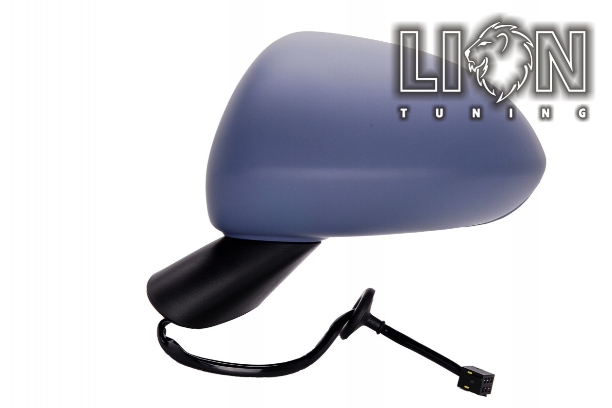 Elektrisch, grau, nicht passend für OPC, grundiert, asphärisch, Eintragungsfrei / keine Eintragung nötig