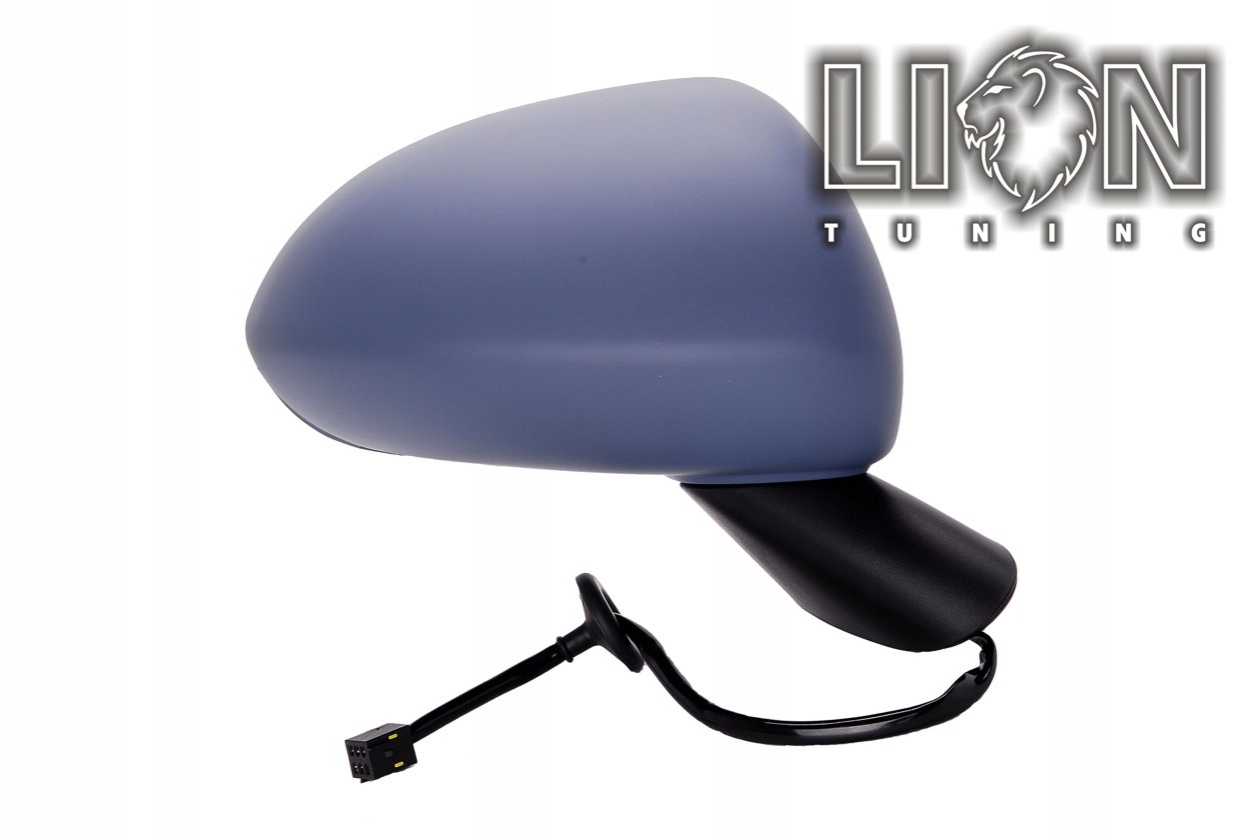 Beheizbar, Elektrisch, grau, nicht passend für OPC, grundiert, convex, Eintragungsfrei / keine Eintragung nötig