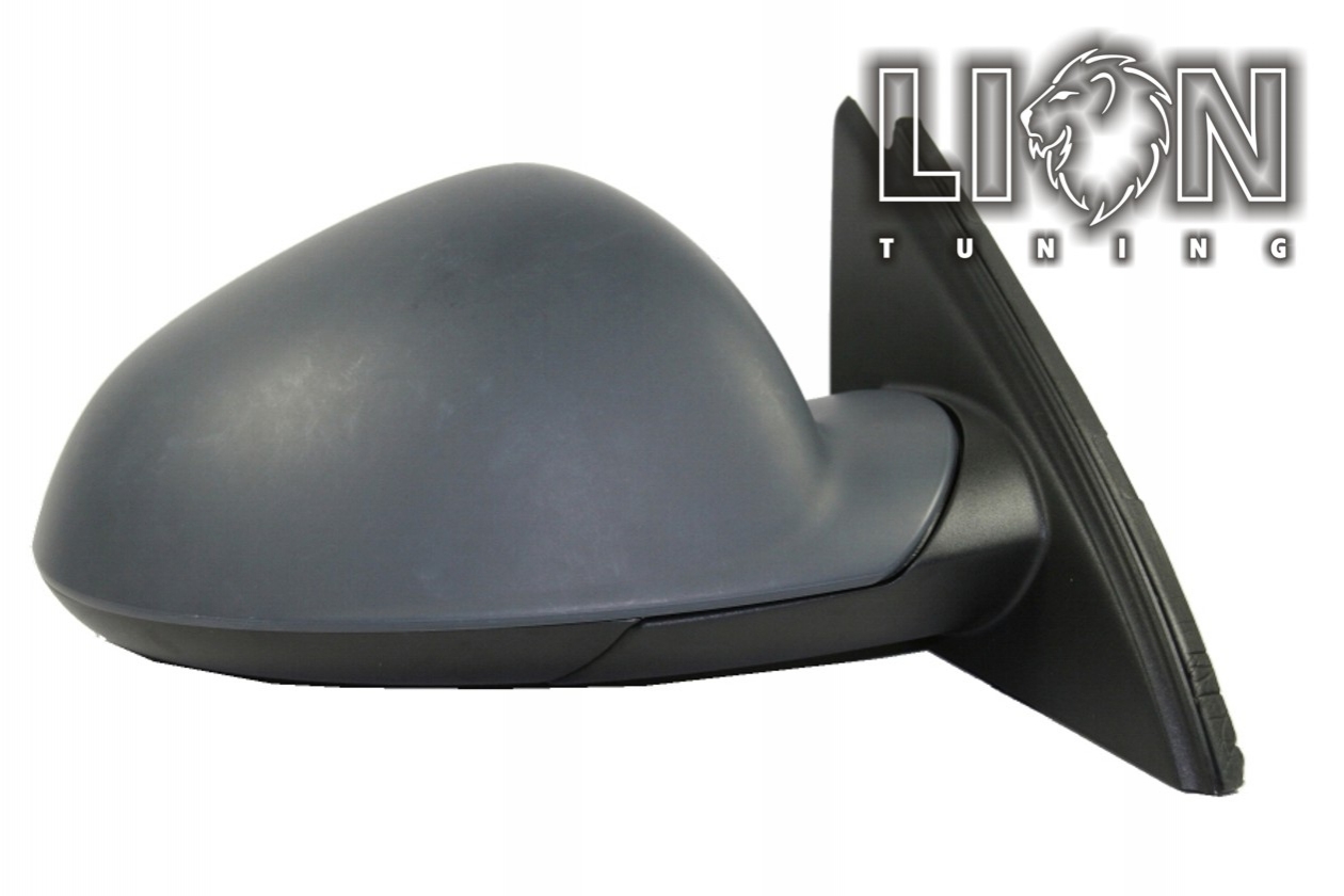 Beheizbar, Elektrisch, grau, grundiert, convex, Eintragungsfrei / keine Eintragung nötig