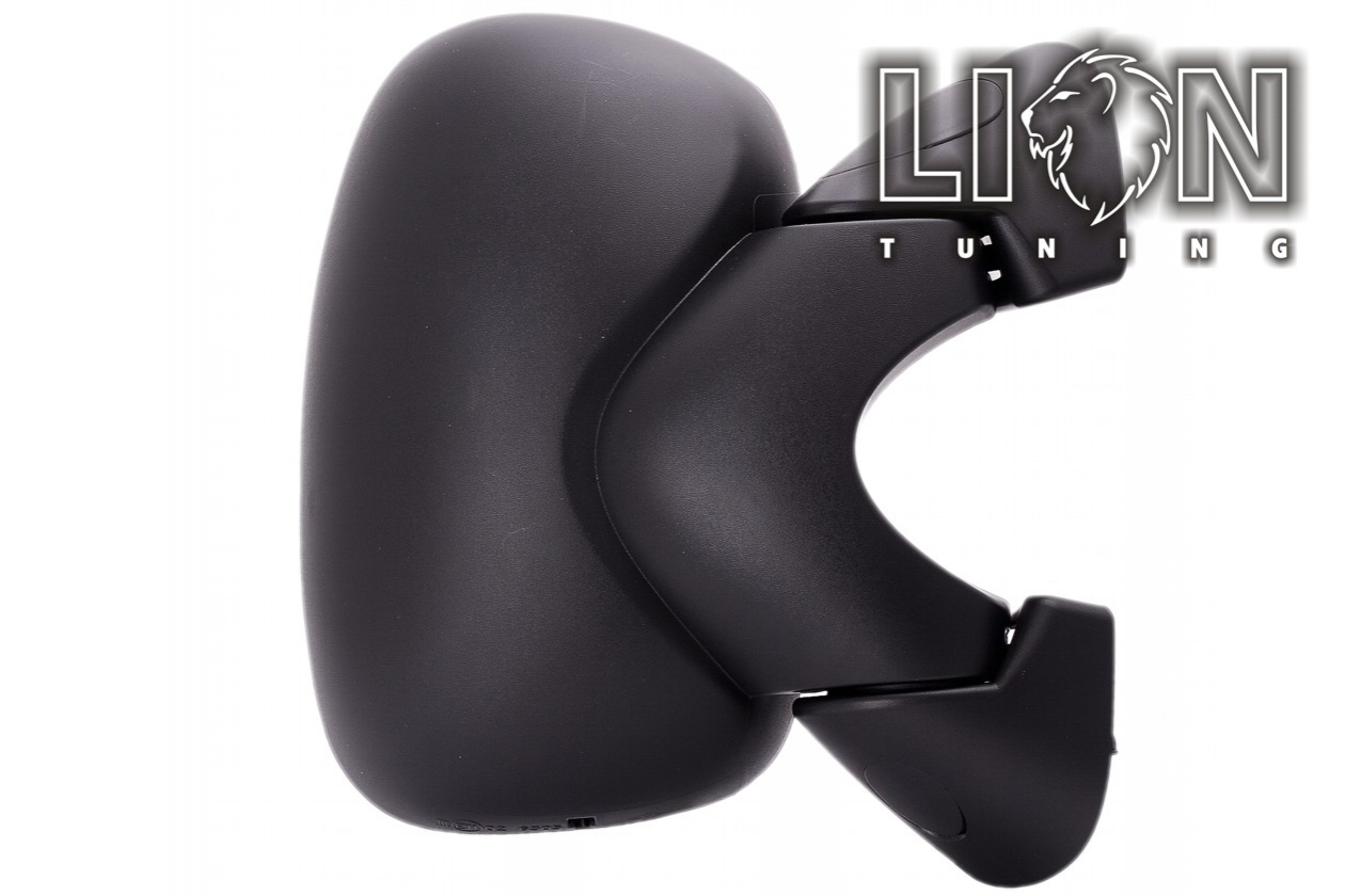 Beheizbar, mit Temperatur Sensor, Elektrisch, schwarz, convex, Eintragungsfrei / keine Eintragung nötig