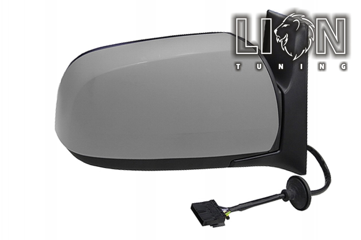 Beheizbar, Elektrisch, grau, grundiert, convex, Eintragungsfrei / keine Eintragung nötig