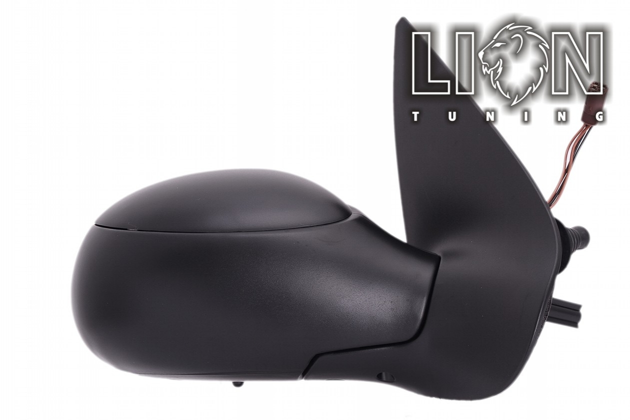 Beheizbar, mit Temperatur Sensor, Mechanisch, schwarz, convex, Eintragungsfrei / keine Eintragung nötig