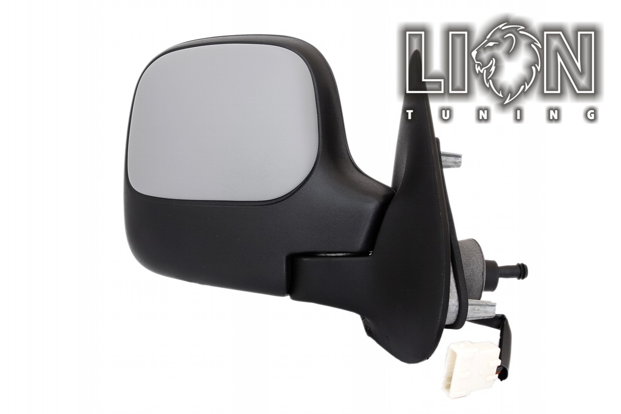 Beheizbar, Mechanisch, grau, grundiert, convex, Eintragungsfrei / keine Eintragung nötig