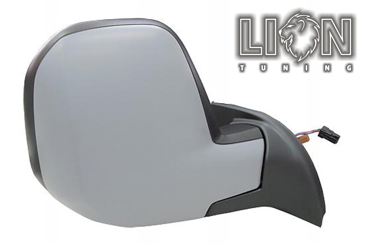 Beheizbar, mit Temperatur Sensor, Elektrisch, grau, grundiert, convex, Eintragungsfrei / keine Eintragung nötig