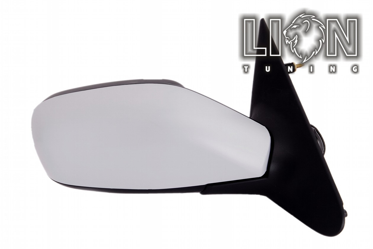 Beheizbar, mit Temperatur Sensor, Elektrisch einklappbar, Elektrisch, grau, grundiert, blau convex, Eintragungsfrei / keine Eintragung nötig