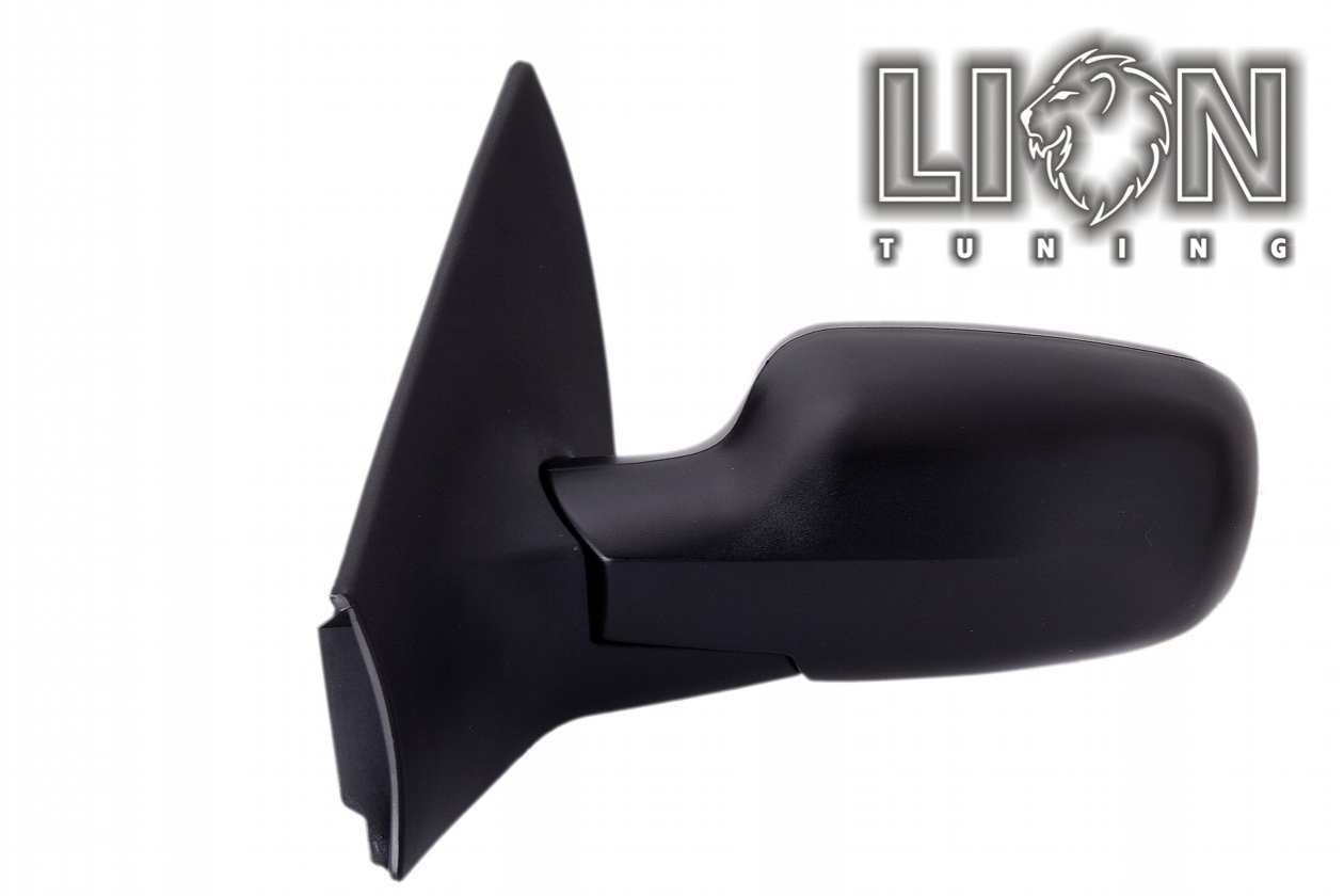 Beheizbar, Elektrisch, schwarz, asphärisch, Eintragungsfrei / keine Eintragung nötig