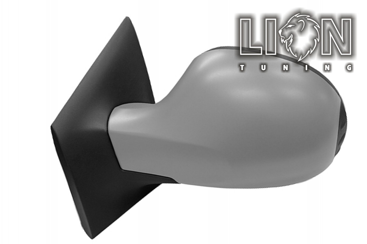 Beheizbar, Elektrisch, grau, grundiert, asphärisch, Eintragungsfrei / keine Eintragung nötig