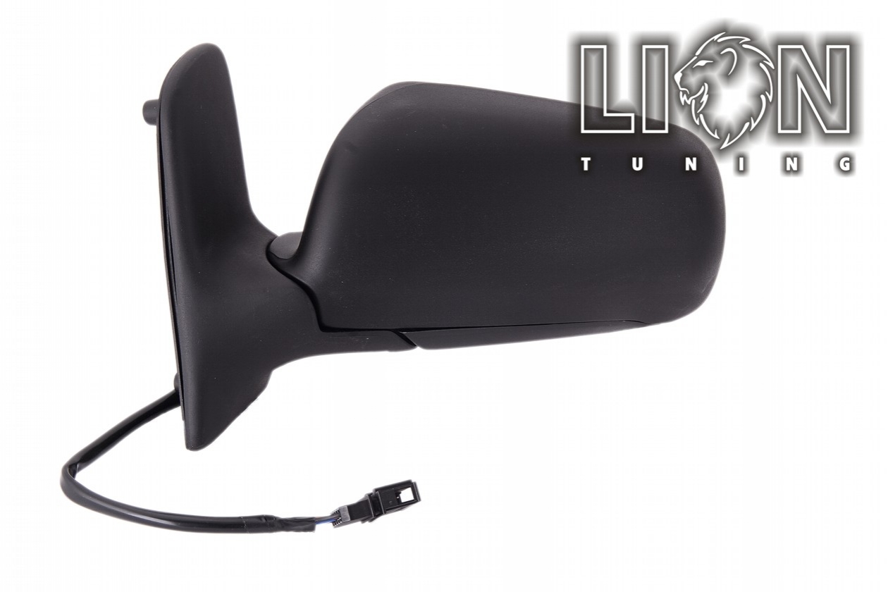 Beheizbar, Elektrisch, schwarz, asphärisch, Eintragungsfrei / keine Eintragung nötig