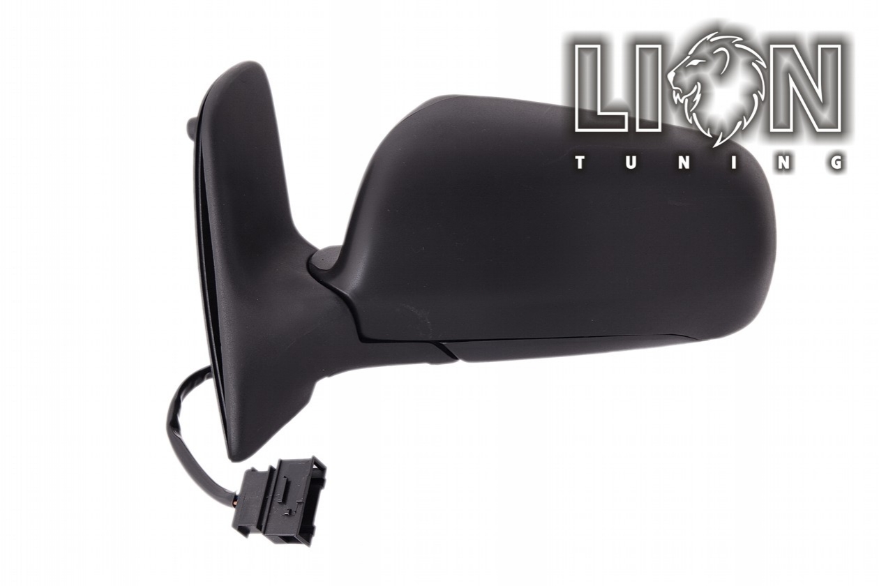 Beheizbar, Elektrisch, schwarz, asphärisch, Eintragungsfrei / keine Eintragung nötig