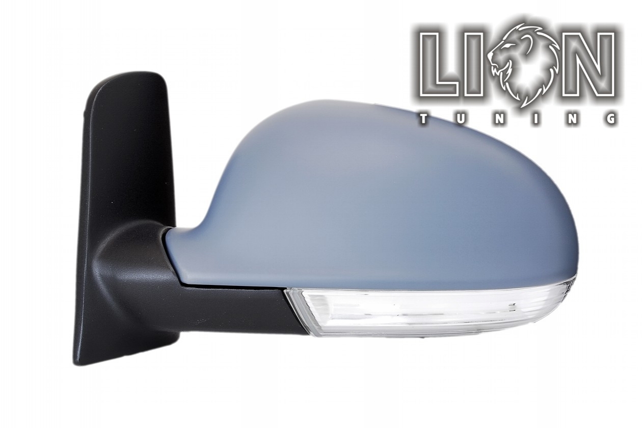 Beheizbar, mit Blinkleuchte, Elektrisch, grau, grundiert, asphärisch, Eintragungsfrei / keine Eintragung nötig