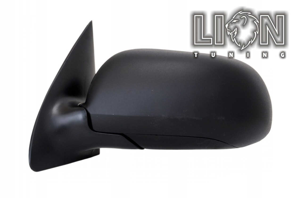 Mechanisch, grau, großes Spiegelgehäuse, grundiert, asphärisch, Eintragungsfrei / keine Eintragung nötig