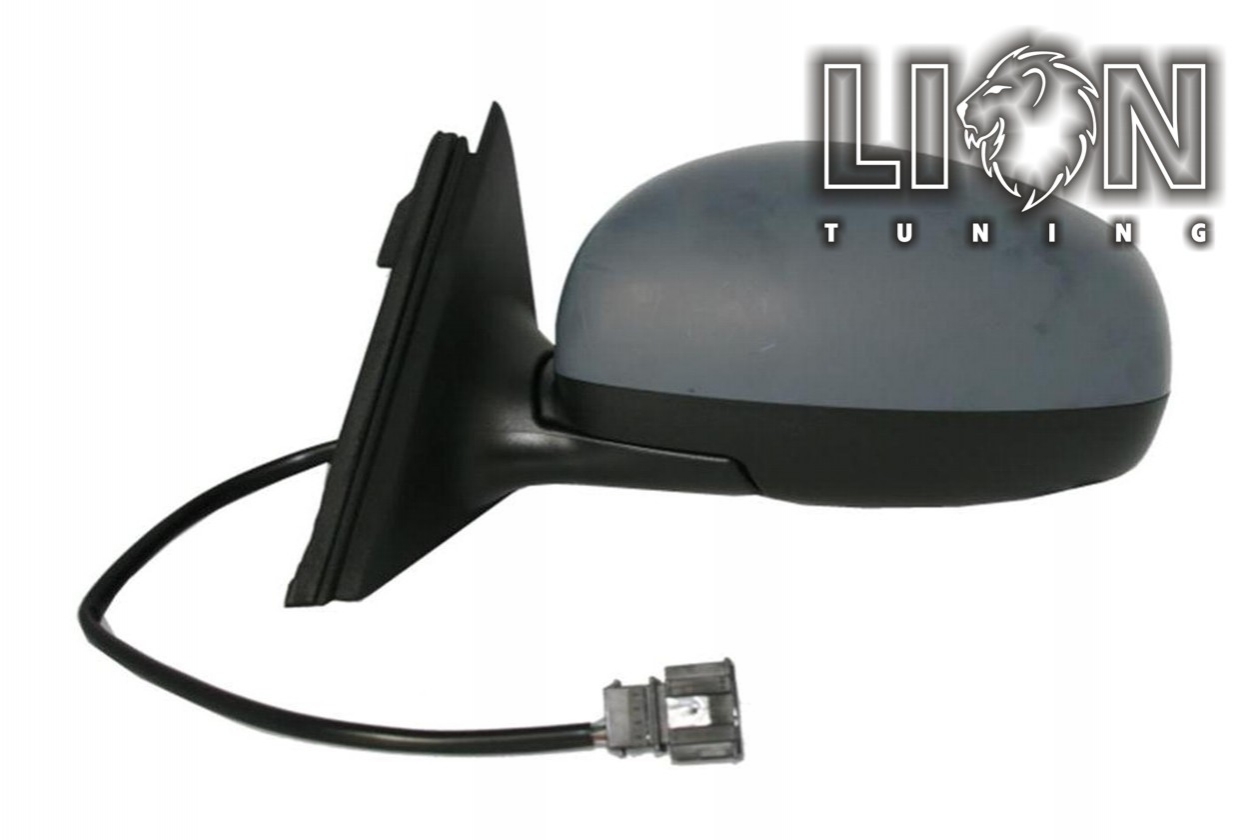 Beheizbar, Elektrisch, grau, grundiert, asphärisch, Eintragungsfrei / keine Eintragung nötig