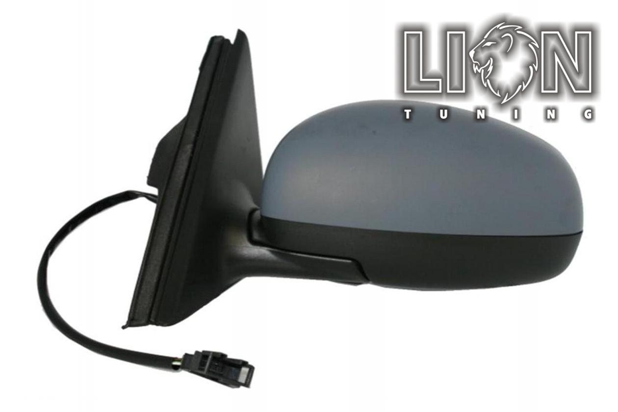 Beheizbar, Elektrisch, grau, grundiert, asphärisch, Eintragungsfrei / keine Eintragung nötig