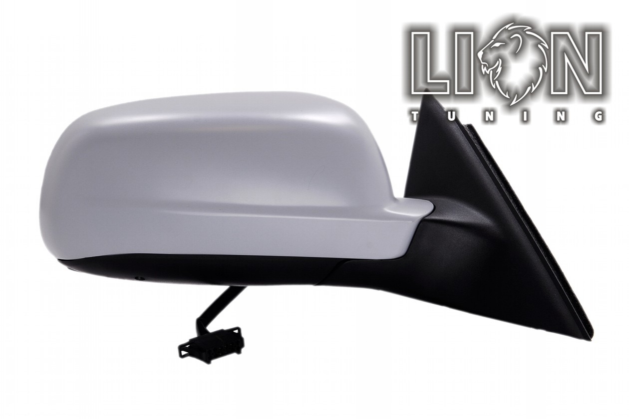 Beheizbar, Elektrisch, grau, grundiert, convex, Eintragungsfrei / keine Eintragung nötig