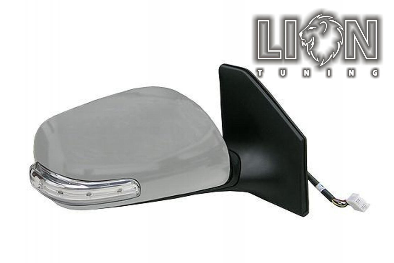 Beheizbar, Elektrisch einklappbar, mit Blinkleuchte, Elektrisch, grau, grau lackierfähig / vorgrundierte Spiegelkappe, grundiert, convex, Eintragungsfrei / keine Eintragung nötig