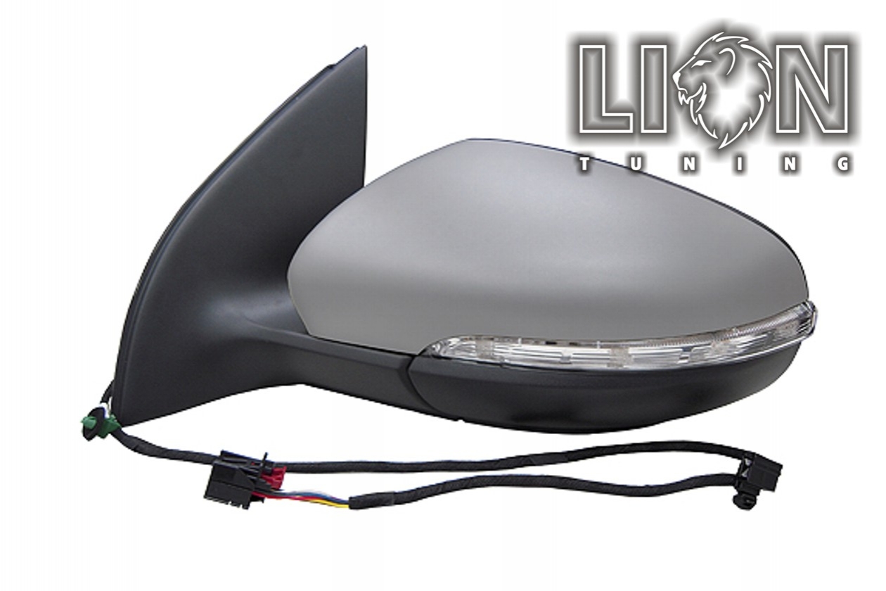 Beheizbar, mit Blinkleuchte, Elektrisch, grau, grundiert, asphärisch, Eintragungsfrei / keine Eintragung nötig