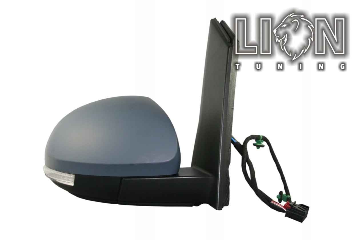 Beheizbar, mit Blinkleuchte, Elektrisch, grau, grundiert, convex, Eintragungsfrei / keine Eintragung nötig