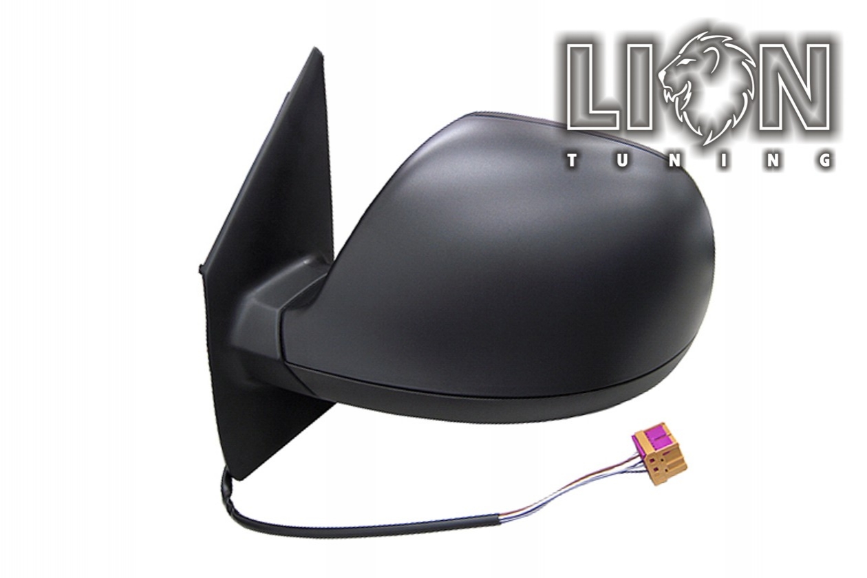 Beheizbar, Elektrisch, schwarz, asphärisch, Eintragungsfrei / keine Eintragung nötig