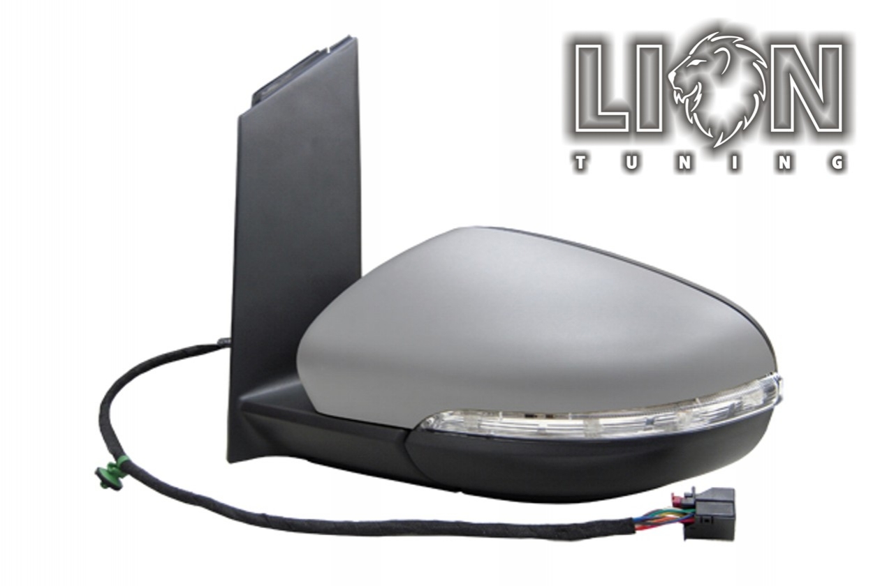 Beheizbar, mit Blinkleuchte, Elektrisch, grau, grundiert, asphärisch, Eintragungsfrei / keine Eintragung nötig