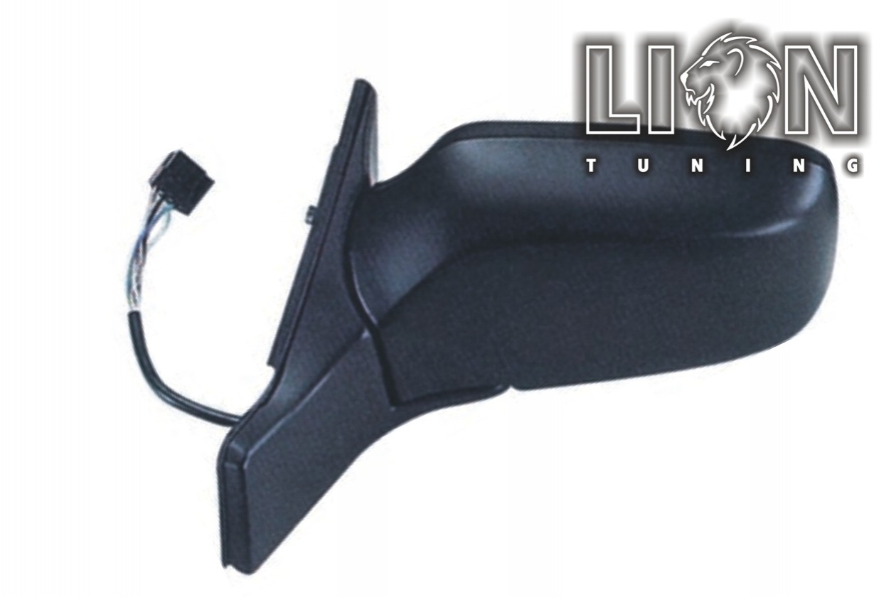 Beheizbar, Elektrisch, schwarz, asphärisch, Eintragungsfrei / keine Eintragung nötig