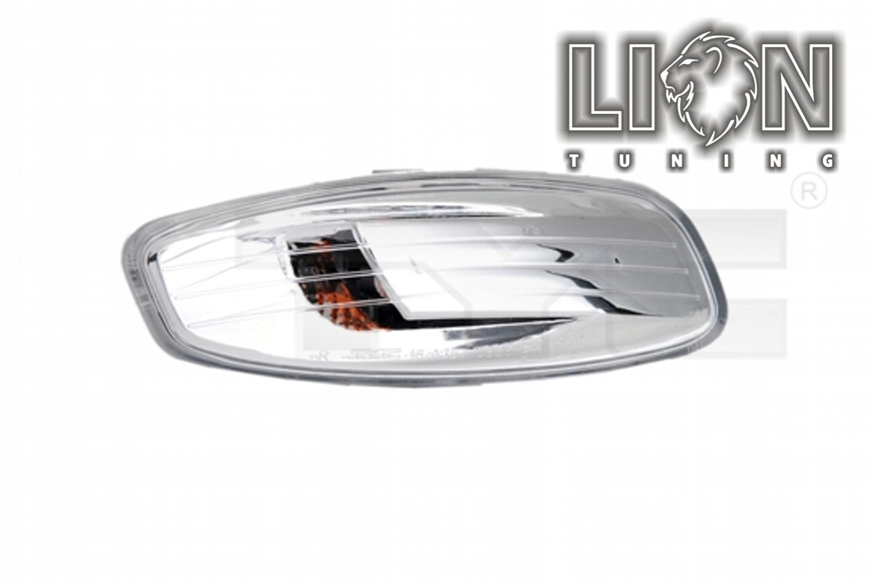 mit Blinkleuchte, inkl. Lampenträger und Leuchtmittel, Standard Ausführung, Eintragungsfrei / mit E-Prüfzeichen