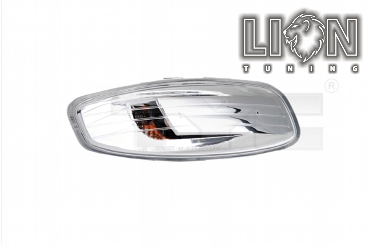 mit Blinkleuchte, inkl. Lampenträger und Leuchtmittel, Standard Ausführung, Eintragungsfrei / mit E-Prüfzeichen