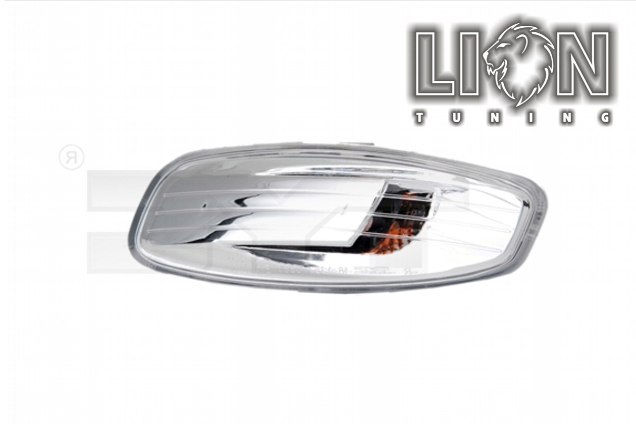 mit Blinkleuchte, inkl. Lampenträger und Leuchtmittel, Standard Ausführung, Eintragungsfrei / mit E-Prüfzeichen