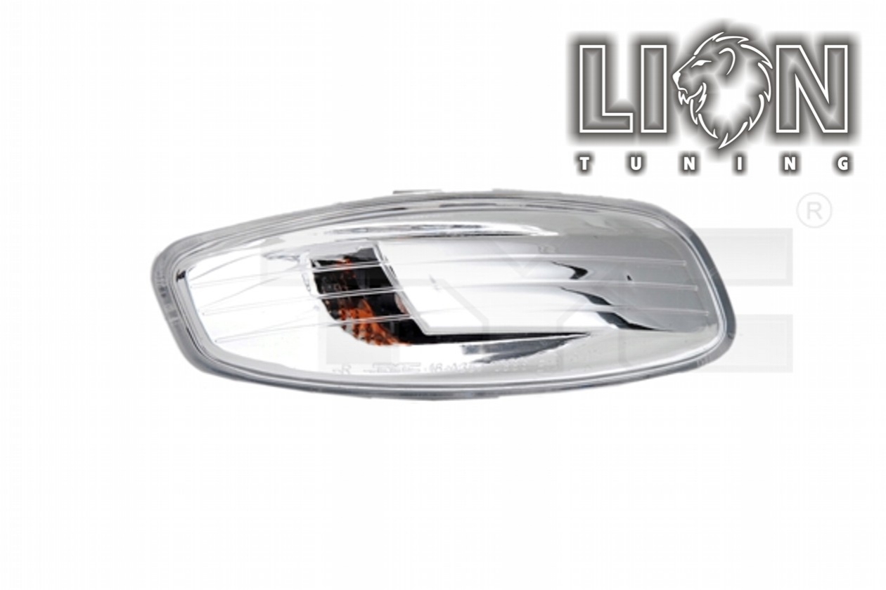 mit Blinkleuchte, inkl. Lampenträger und Leuchtmittel, Standard Ausführung, Eintragungsfrei / mit E-Prüfzeichen