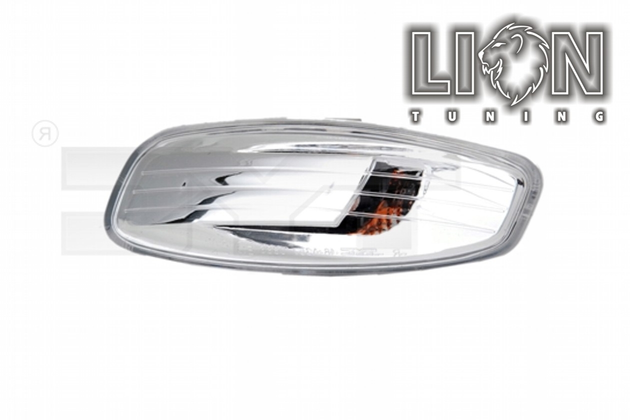 mit Blinkleuchte, inkl. Lampenträger und Leuchtmittel, Standard Ausführung, Eintragungsfrei / mit E-Prüfzeichen