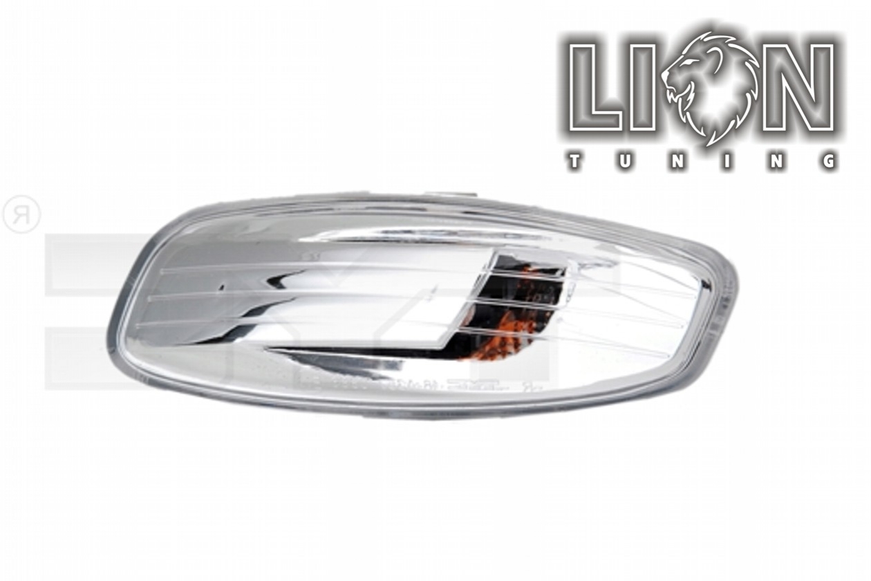 mit Blinkleuchte, inkl. Lampenträger und Leuchtmittel, Standard Ausführung, Eintragungsfrei / mit E-Prüfzeichen