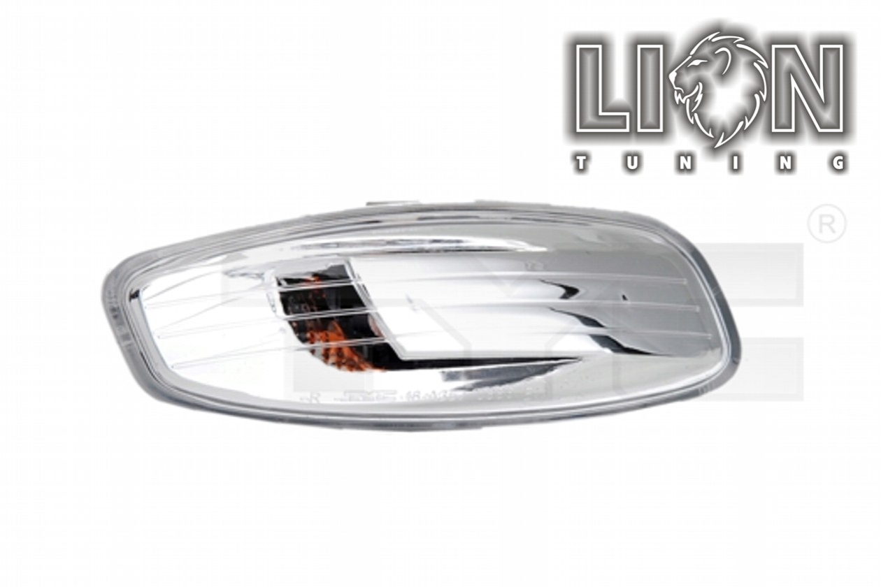 mit Blinkleuchte, inkl. Lampenträger und Leuchtmittel, Standard Ausführung, Eintragungsfrei / mit E-Prüfzeichen