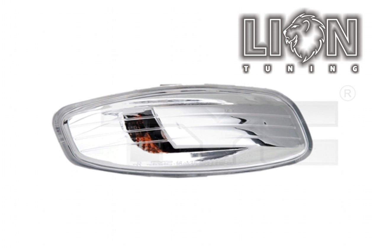 mit Blinkleuchte, inkl. Lampenträger und Leuchtmittel, Standard Ausführung, Eintragungsfrei / mit E-Prüfzeichen