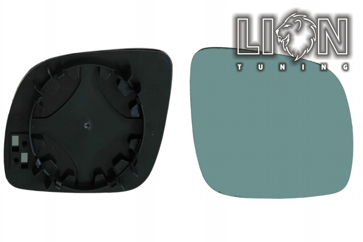 für kleines Spiegelgehäuse, blau convex, Eintragungsfrei / keine Eintragung nötig