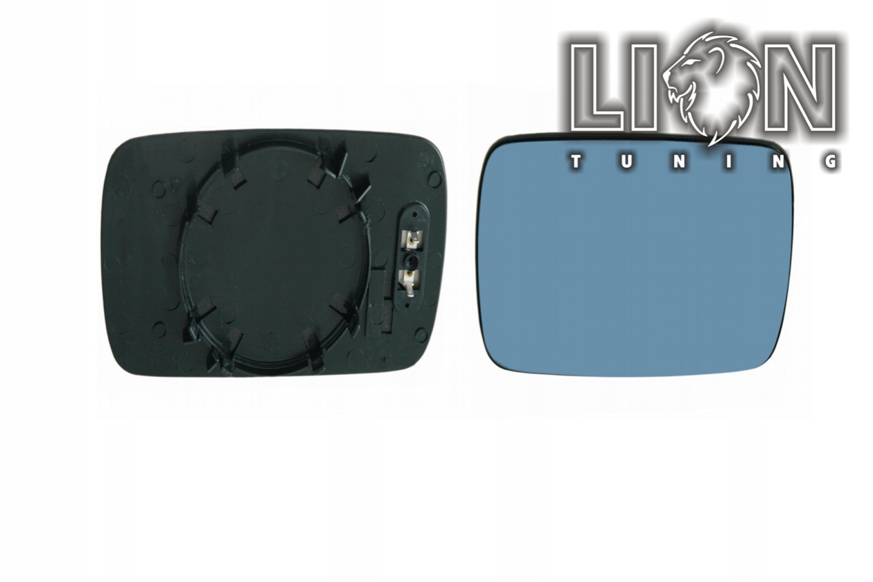 Beheizbar, Glas Länge 15,5cm, blau plan, Eintragungsfrei / keine Eintragung nötig