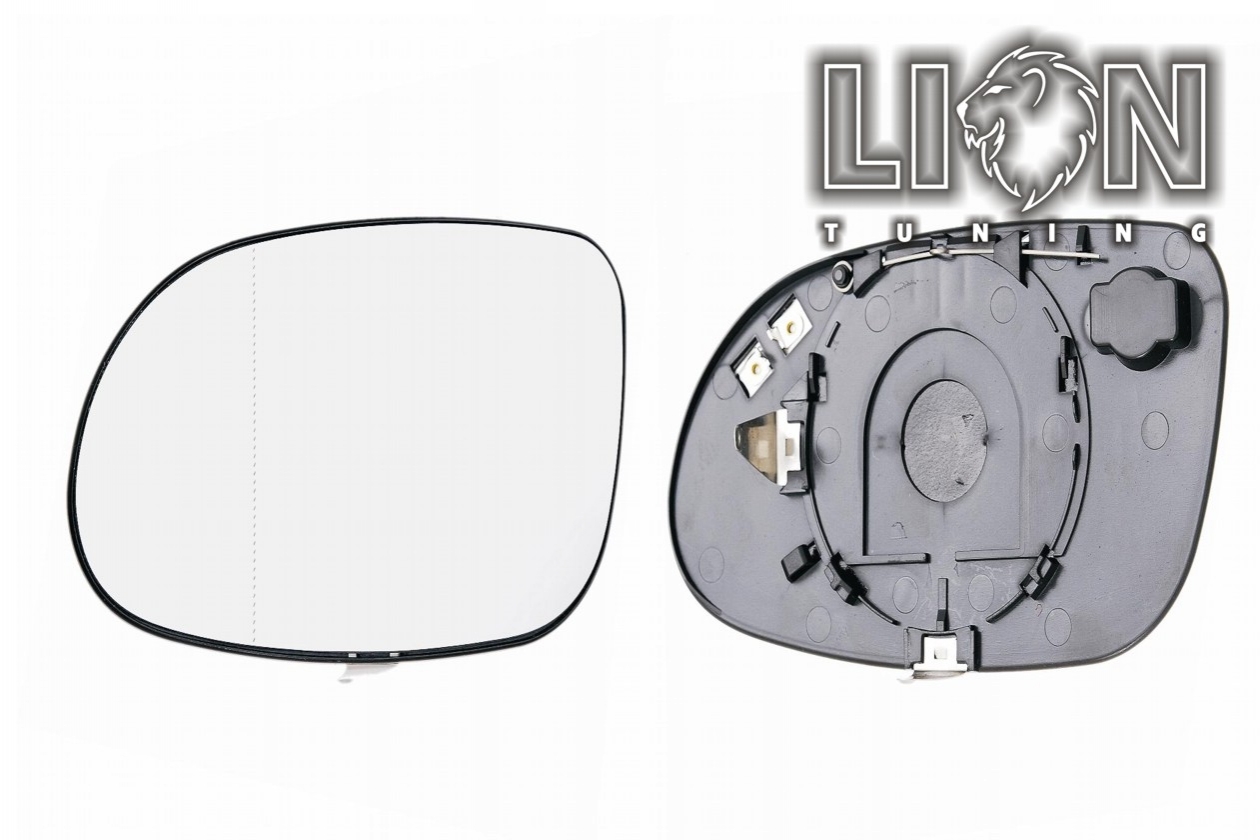 Beheizbar, nur passend für Originalspiegel, ohne Temperaturschalter, asphärisch, Eintragungsfrei / keine Eintragung nötig